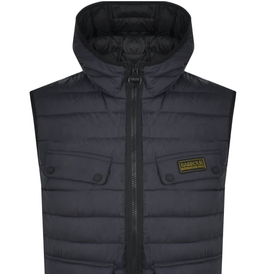 Barbour hooded gilet clearance
